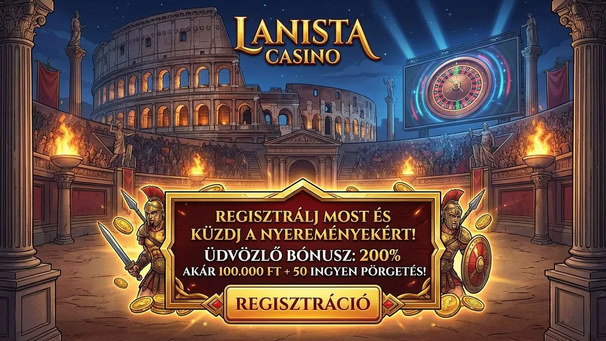 Regisztráció bónusszal